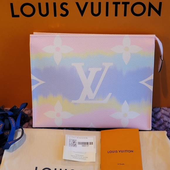 New Louis Vuitton Pink Monogram Sneakers And Sandals Will Match All Your  Pastel Outfits 